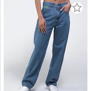empyre wide leg high rise jeans